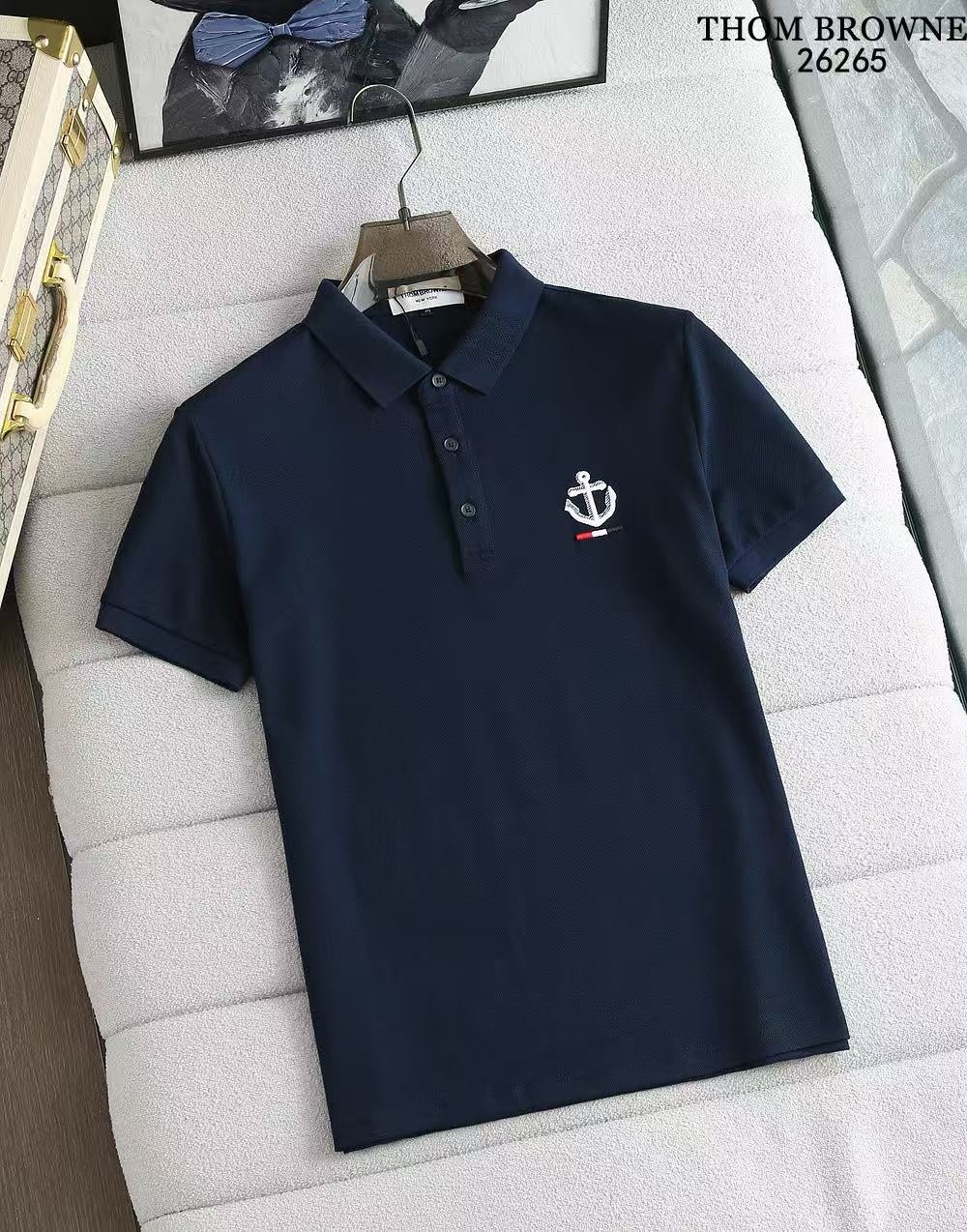 톰*** 닻로고 카라 반팔티