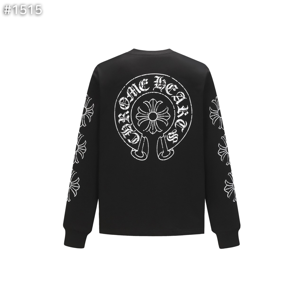 크*** 홀스슈 크루넥 롱 슬리브 티셔츠