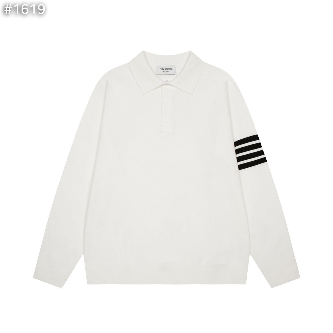 톰*** 사선 울 카라 니트