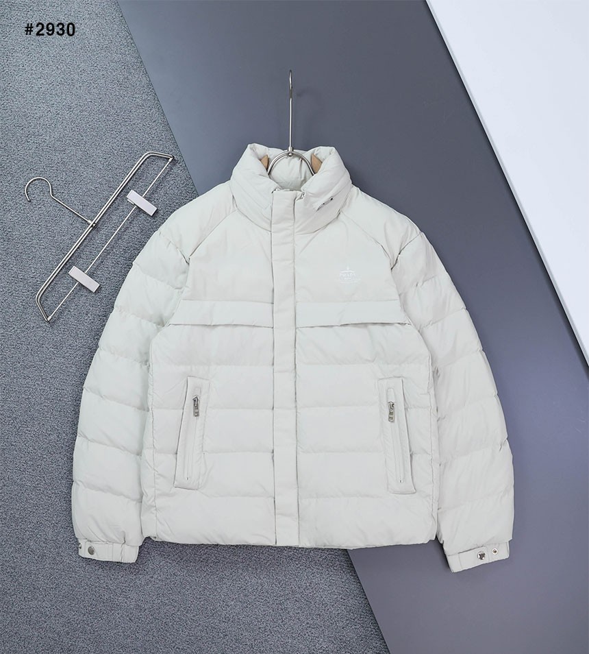 프** 리나일론 삼각로고 패딩