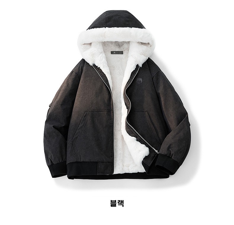 무*** 버니스웨터 무스탕 후드집업