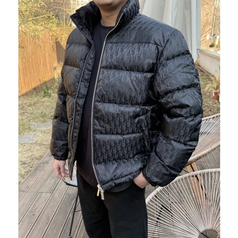 디* 오블리크 패딩 점퍼