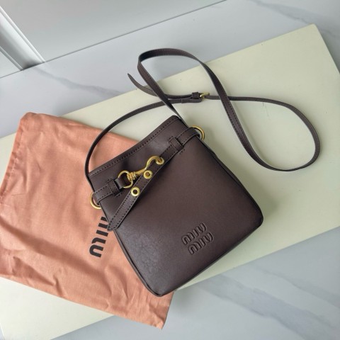 미*** 나파가죽 미니 파우치백