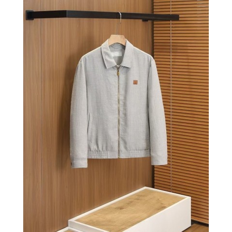 쿠*** 린넨 가죽패치 자켓